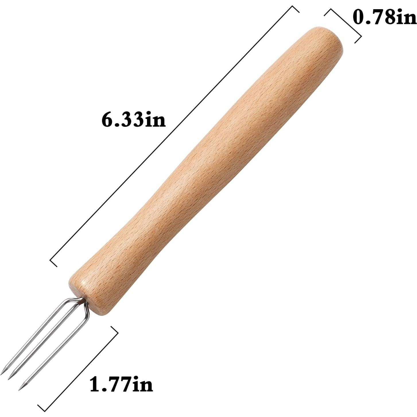 Juego de Sujetadores de Maíz CHWAIKA 12 Piezas Acero Inoxidable