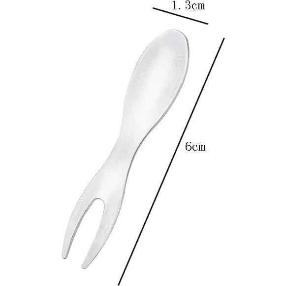 6 Sujetadores de Maíz Acero Inoxidable Lasenersm BBQ Plateado