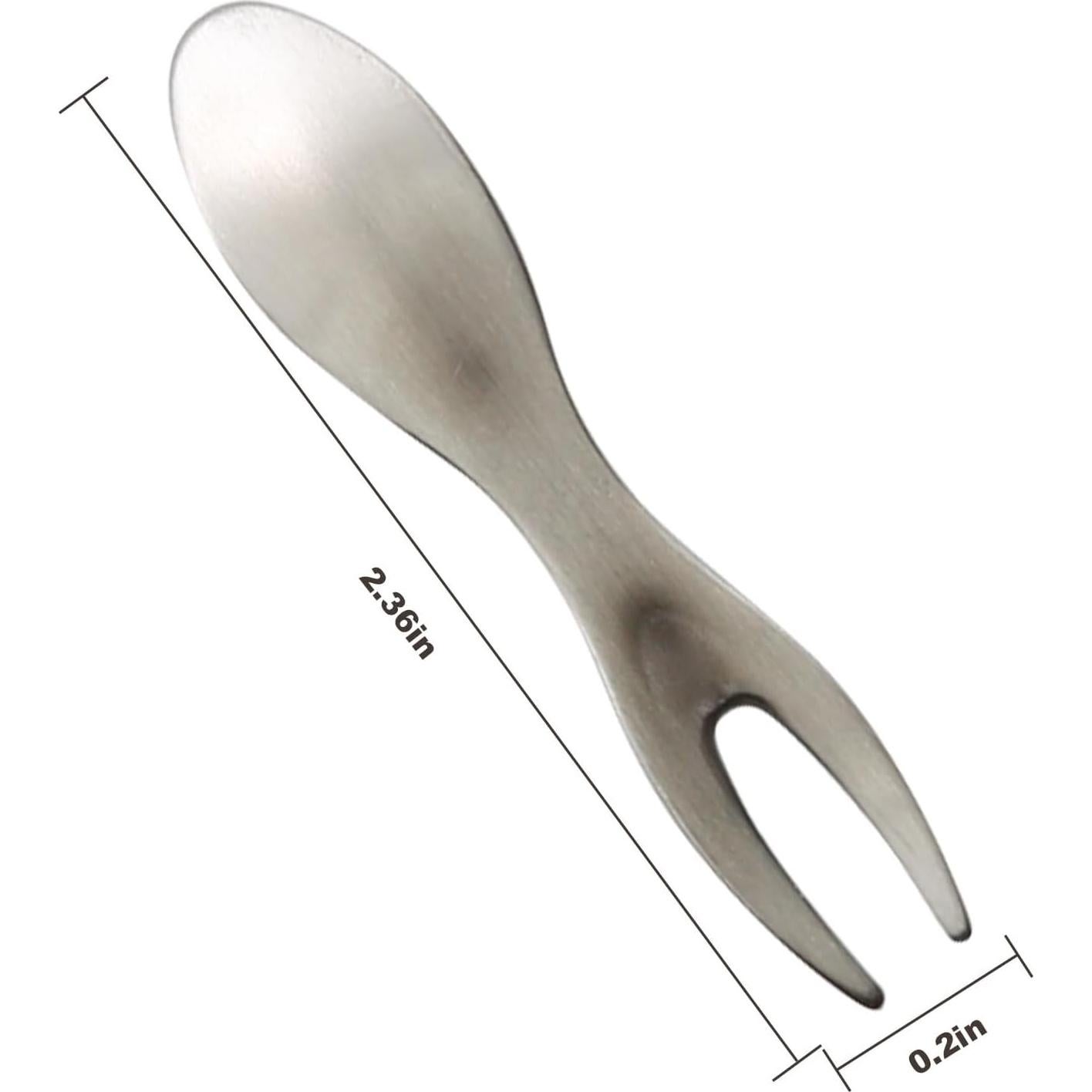 Paquete de 20 Sujetadores de Maíz Acero Inoxidable 6 cm