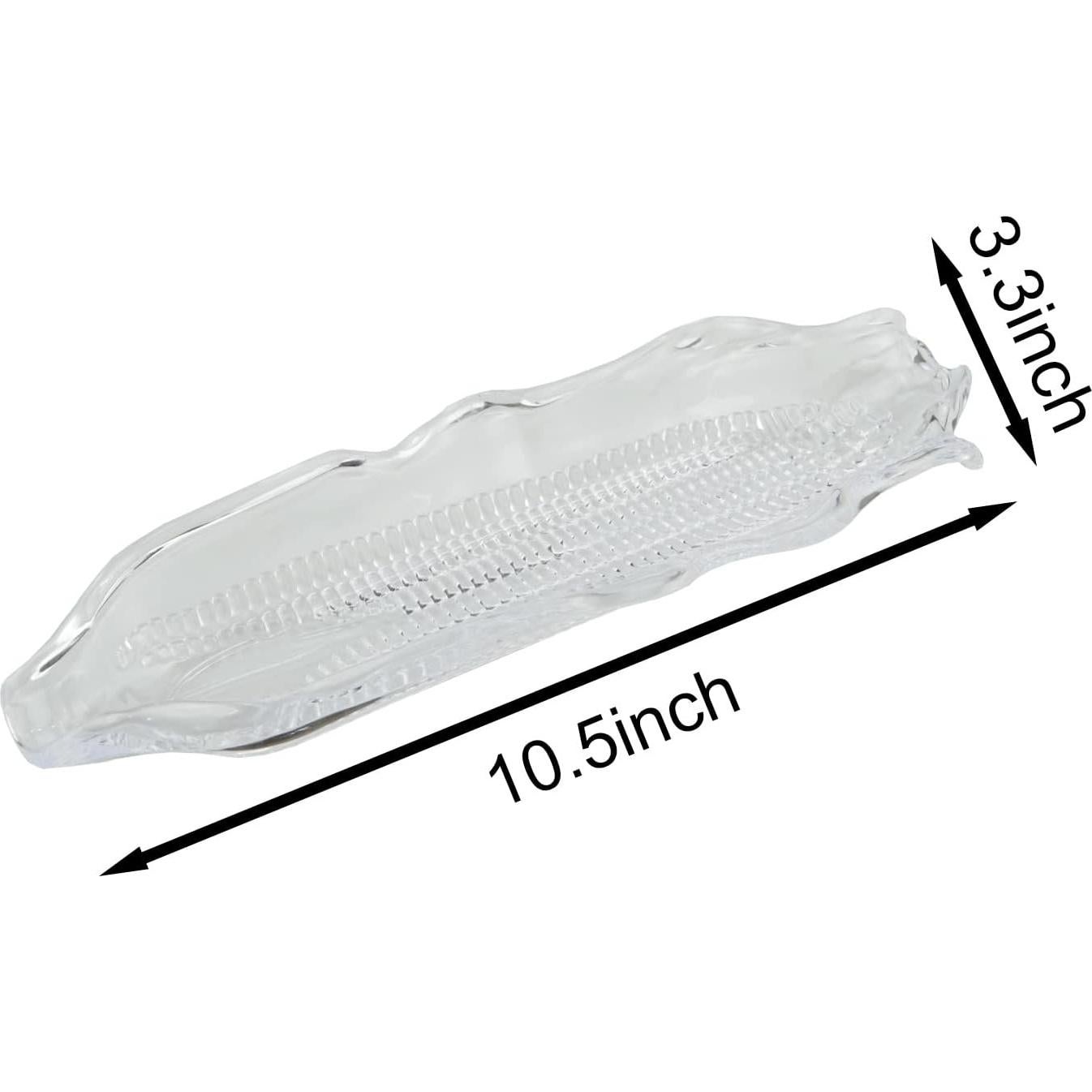 Bandejas de Plástico Transparente para Maíz XGNG - 6 Piezas 26.8 cm