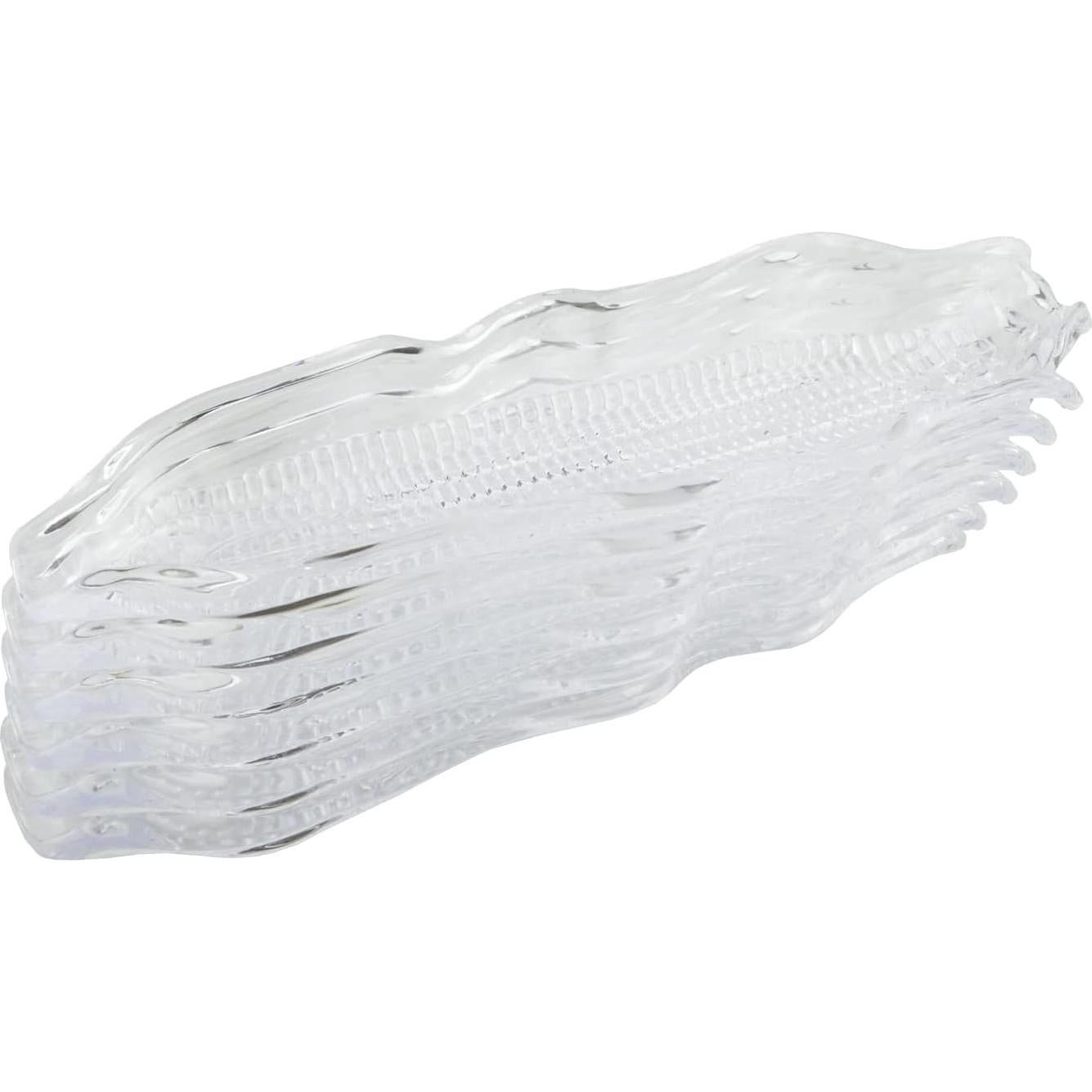 Bandejas de Plástico Transparente para Maíz XGNG - 6 Piezas 26.8 cm