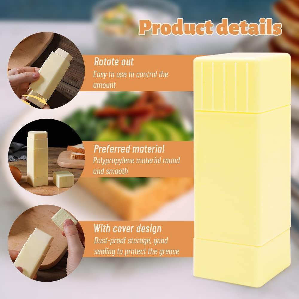 Dispensador de Mantequilla Rotativo Roucerlin Amarillo 11cm