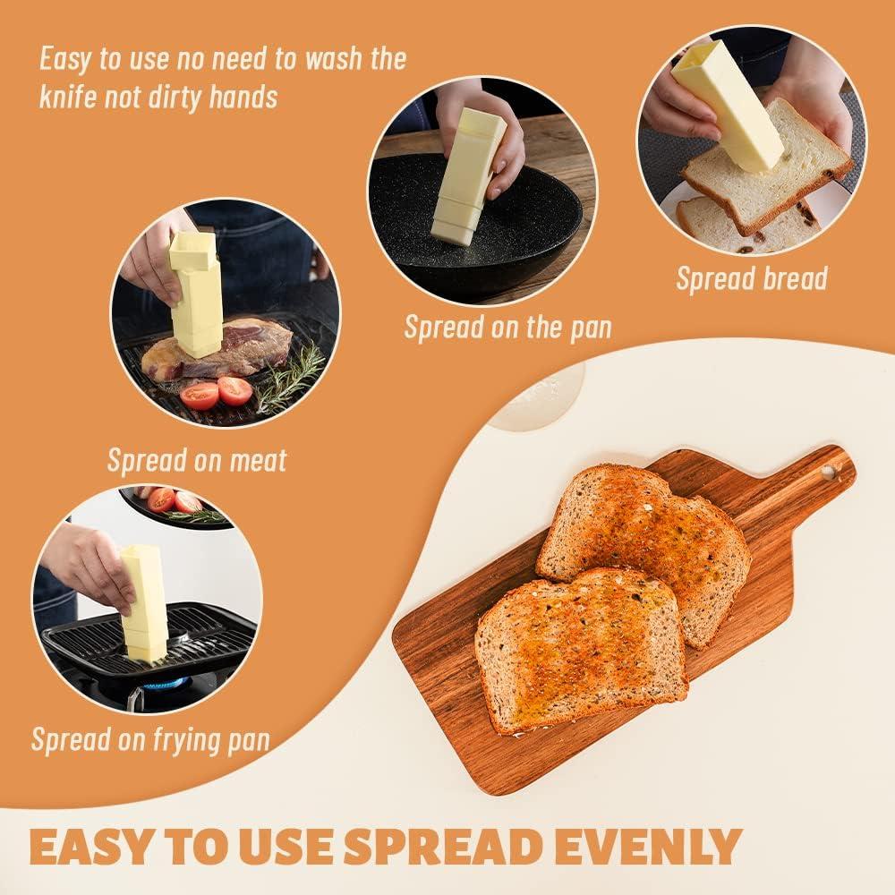 Dispensador de Mantequilla Rotativo Roucerlin Amarillo 11cm