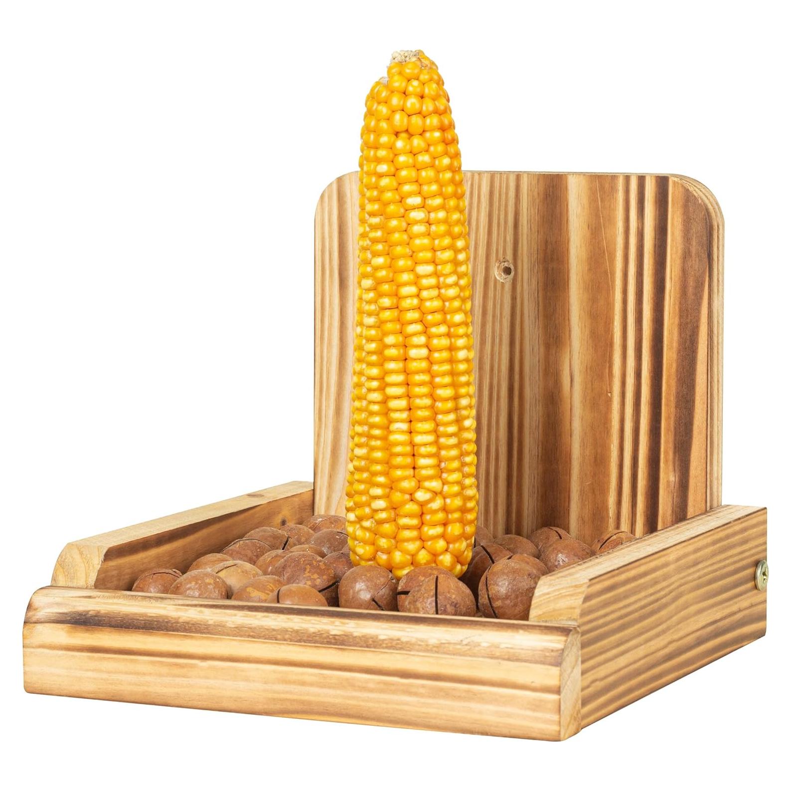 Comedero para Ardillas BalterFF de Madera 20x17.5 cm