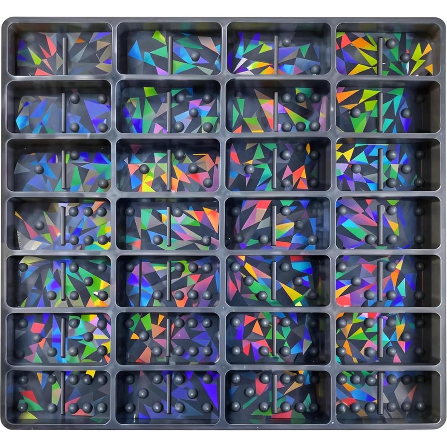 Molde de Dominó de Silicona Gasusen para Resina Epóxica 20.8x19.3cm