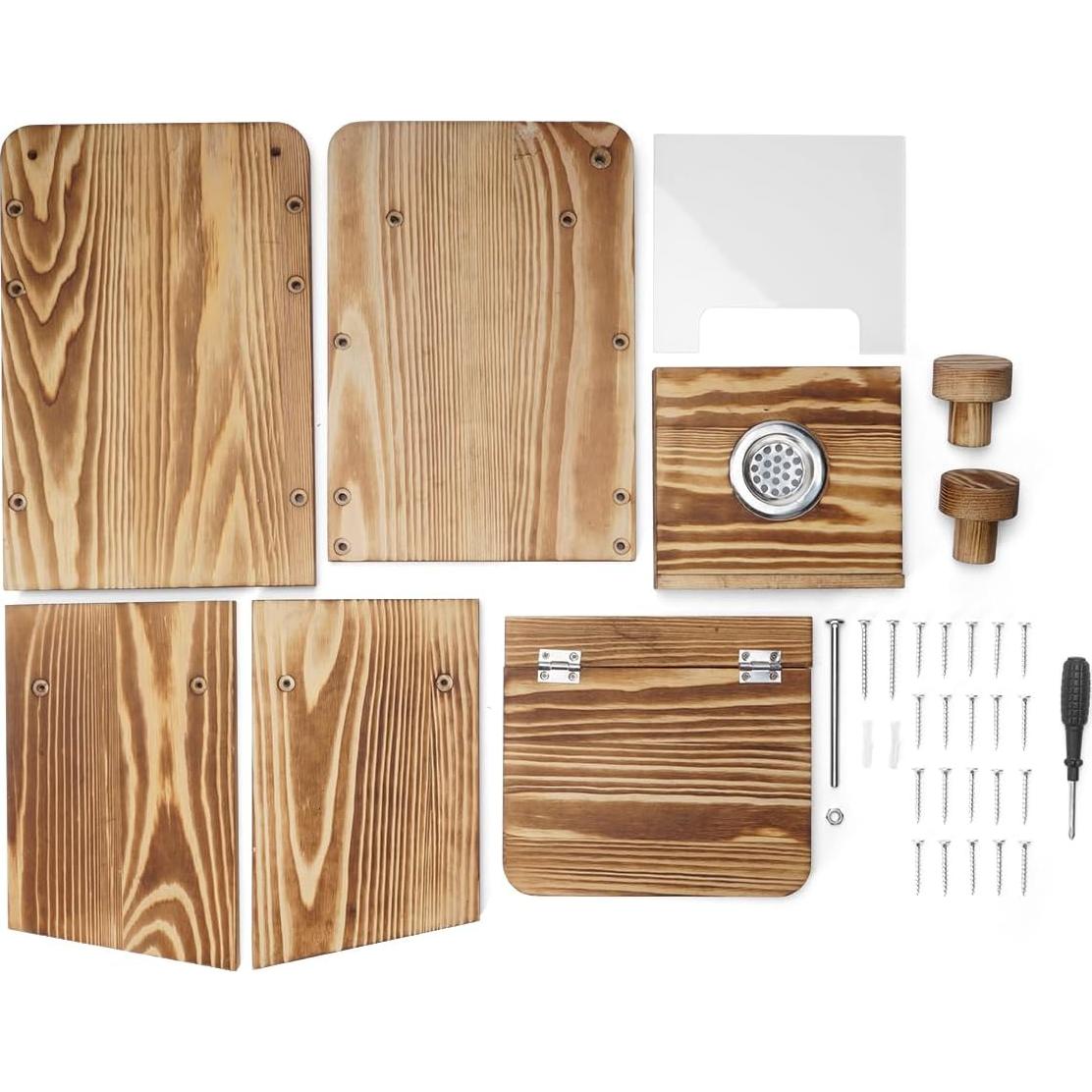 Comedero para Ardillas Turosur de Madera 26.83x18.66cm