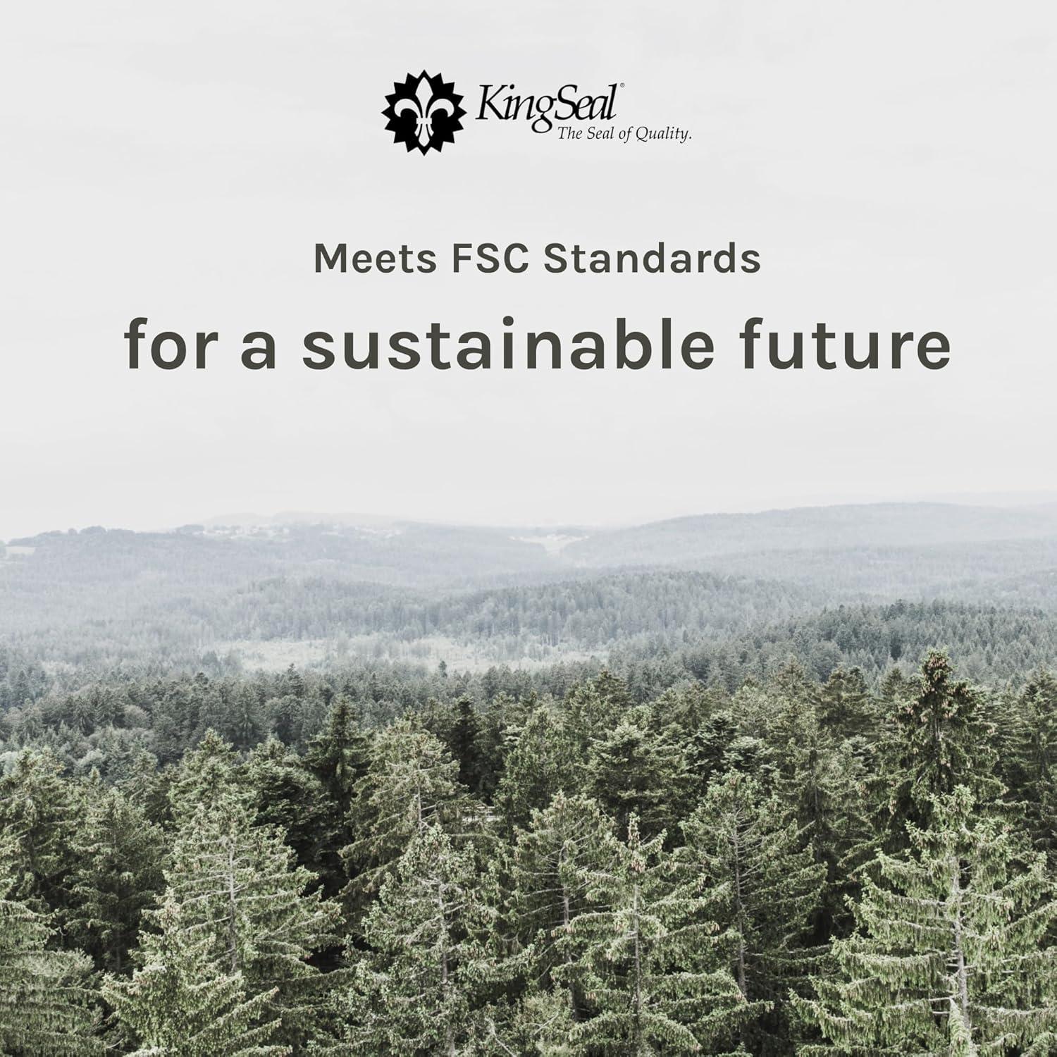 Palitos de Madera de Bambú KingSeal para Perros 22 cm - 100 Unidades