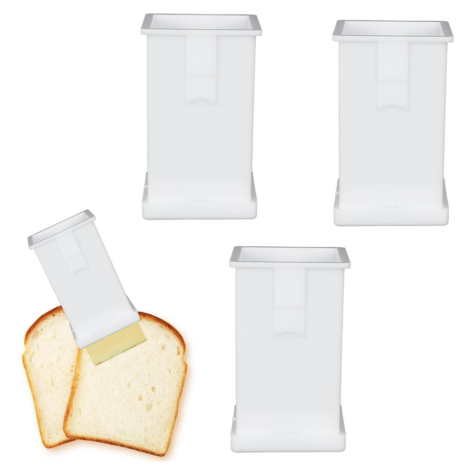 Dispensador de Mantequilla PRAVICS HYH3 Blanco Reutilizable 8.49 cm