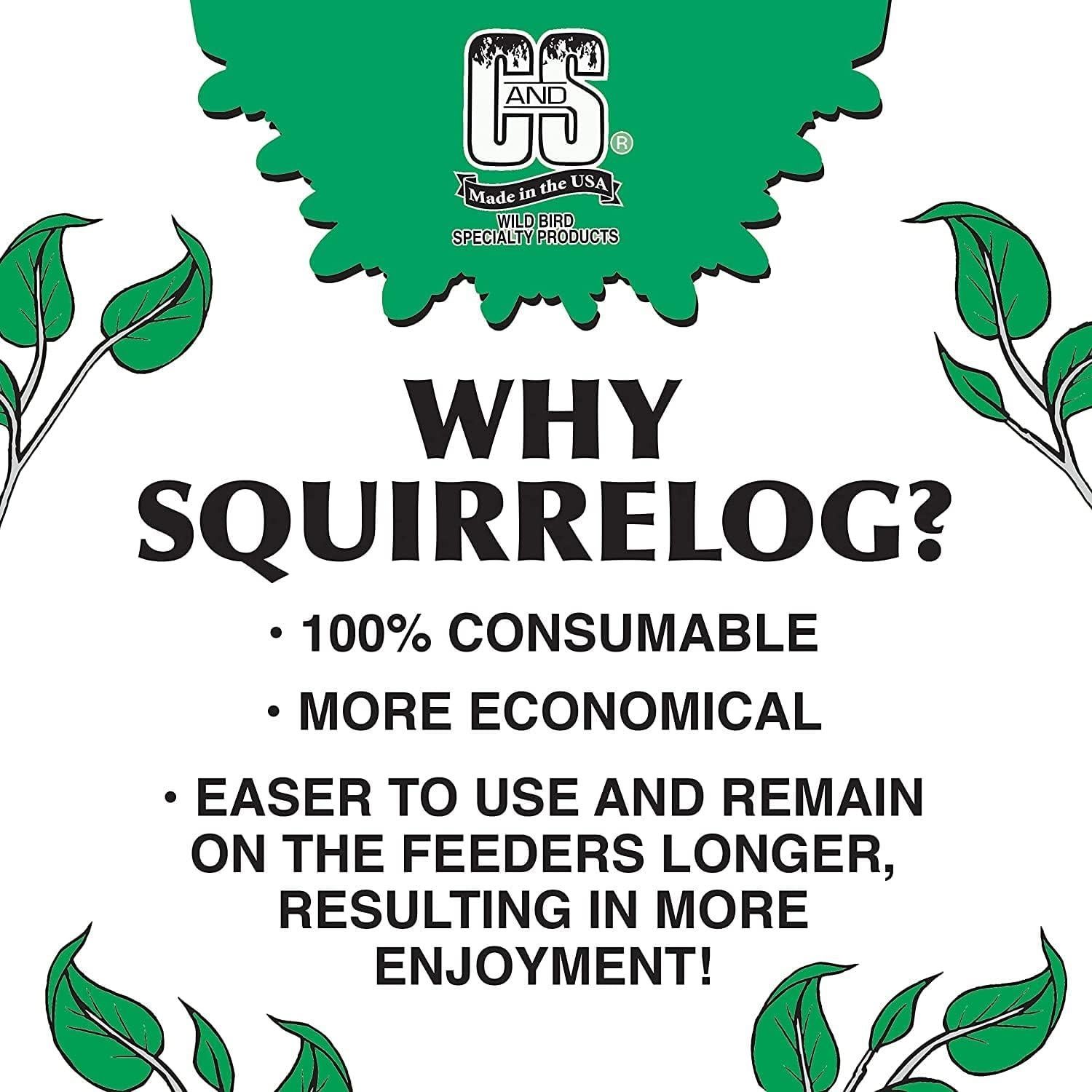 Squirrellog de Maíz Dulce C&S con Kit de Inicio y Colgador