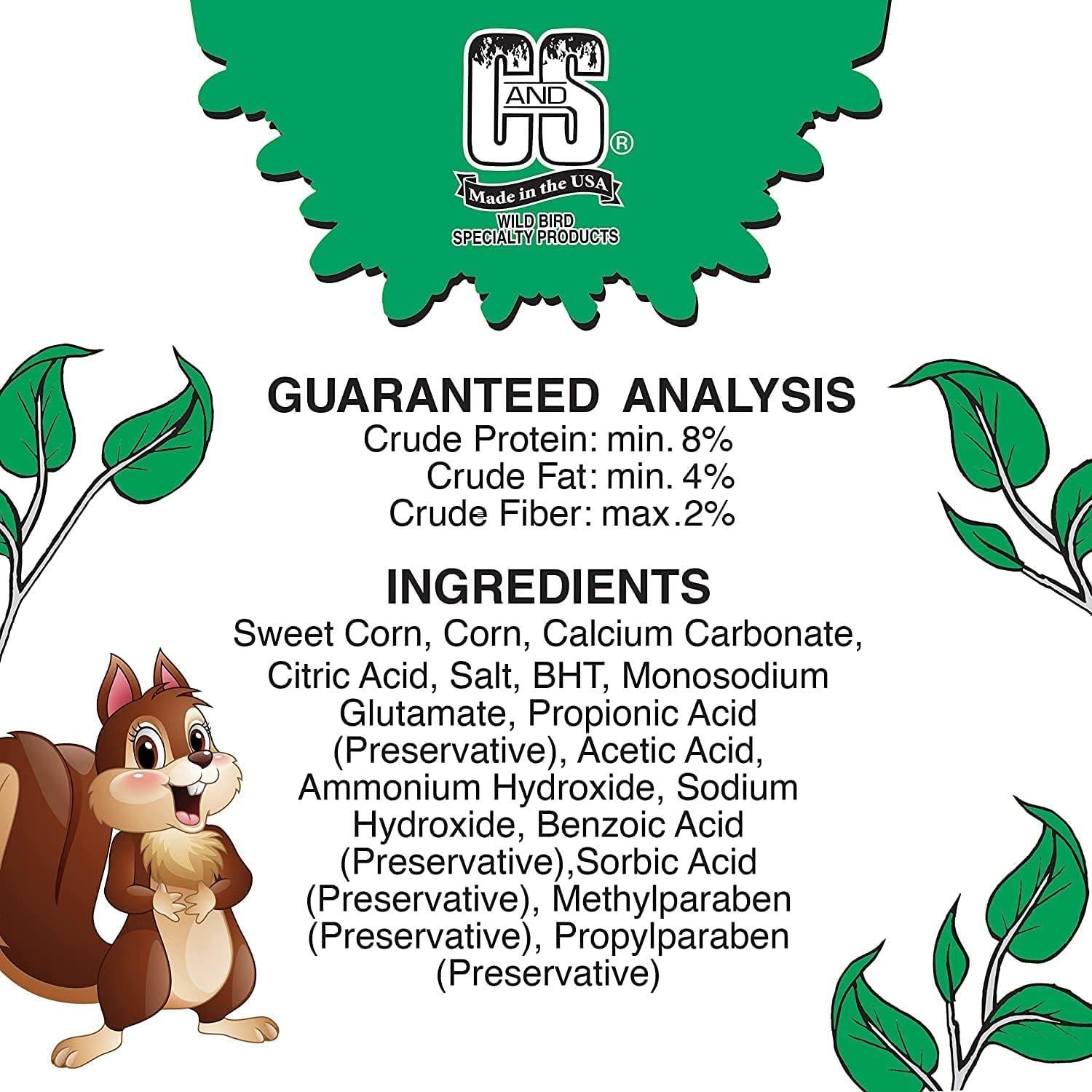 Squirrellog de Maíz Dulce C&S con Kit de Inicio y Colgador