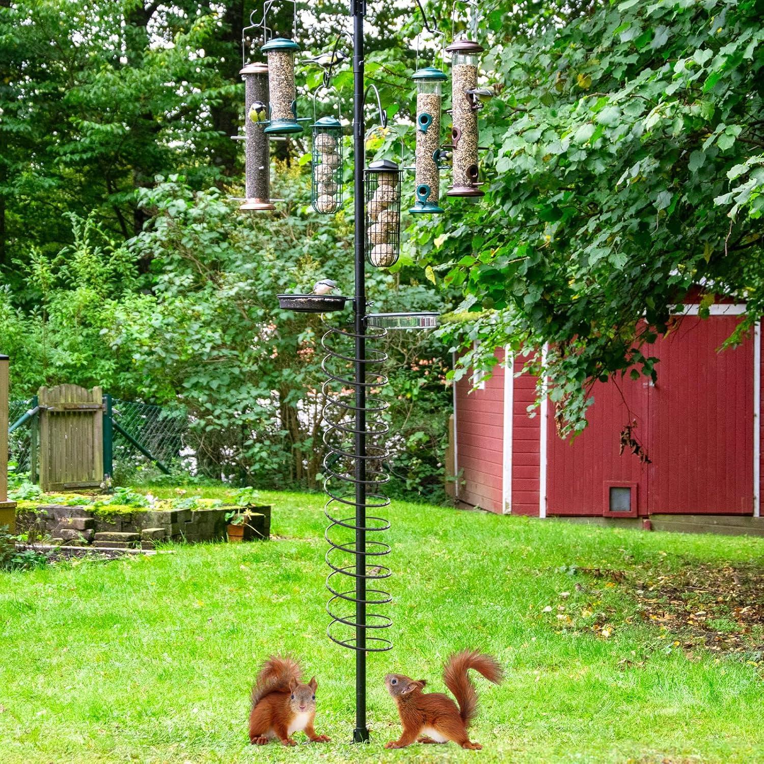 Baffle a Prueba de Ardillas Qualirey 6 Pcs para Comederos