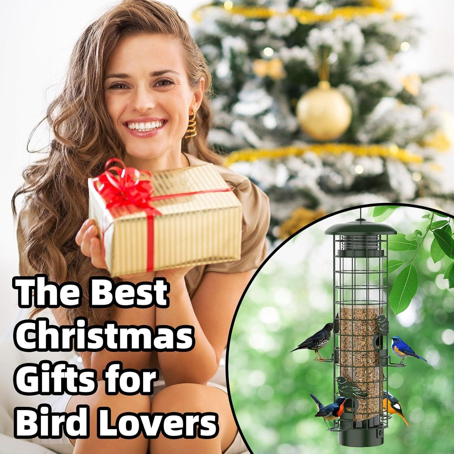 Comedero para Aves Niser a Prueba de Ardillas 1.36 kg Verde