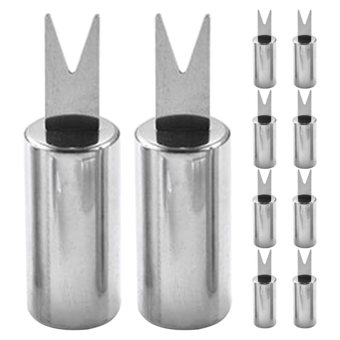 10 Soportes de Maíz de Acero Inoxidable BEBEMOKO para BBQ