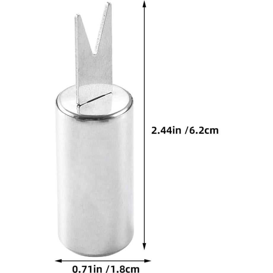 10 Soportes de Maíz de Acero Inoxidable BEBEMOKO para BBQ