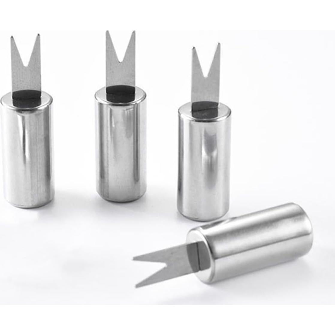 10 Soportes de Maíz de Acero Inoxidable BEBEMOKO para BBQ