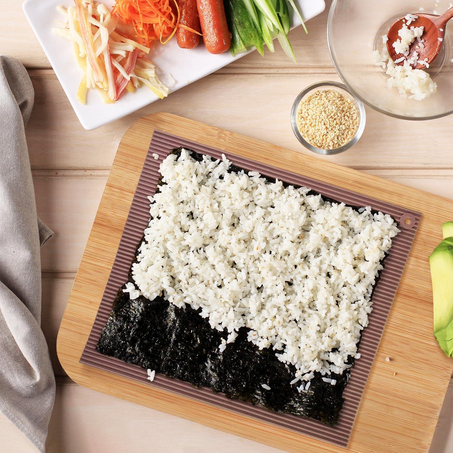 Estera de Sushi de Silicona Carrotez - Rodillo Kimbap Antiadherente