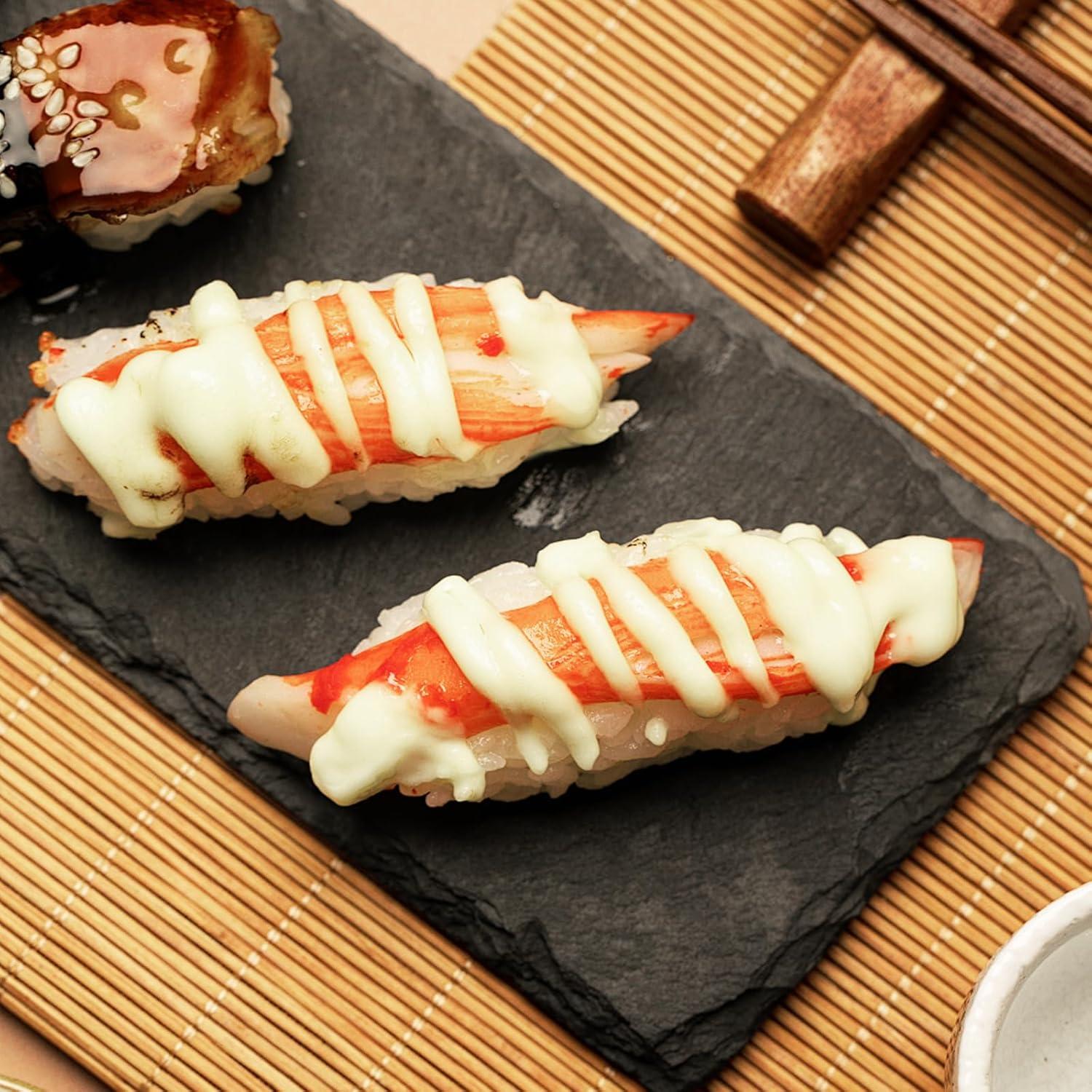 Estera de Bambú para Sushi Hordion 6 Pcs 24x24 cm Antiadherente