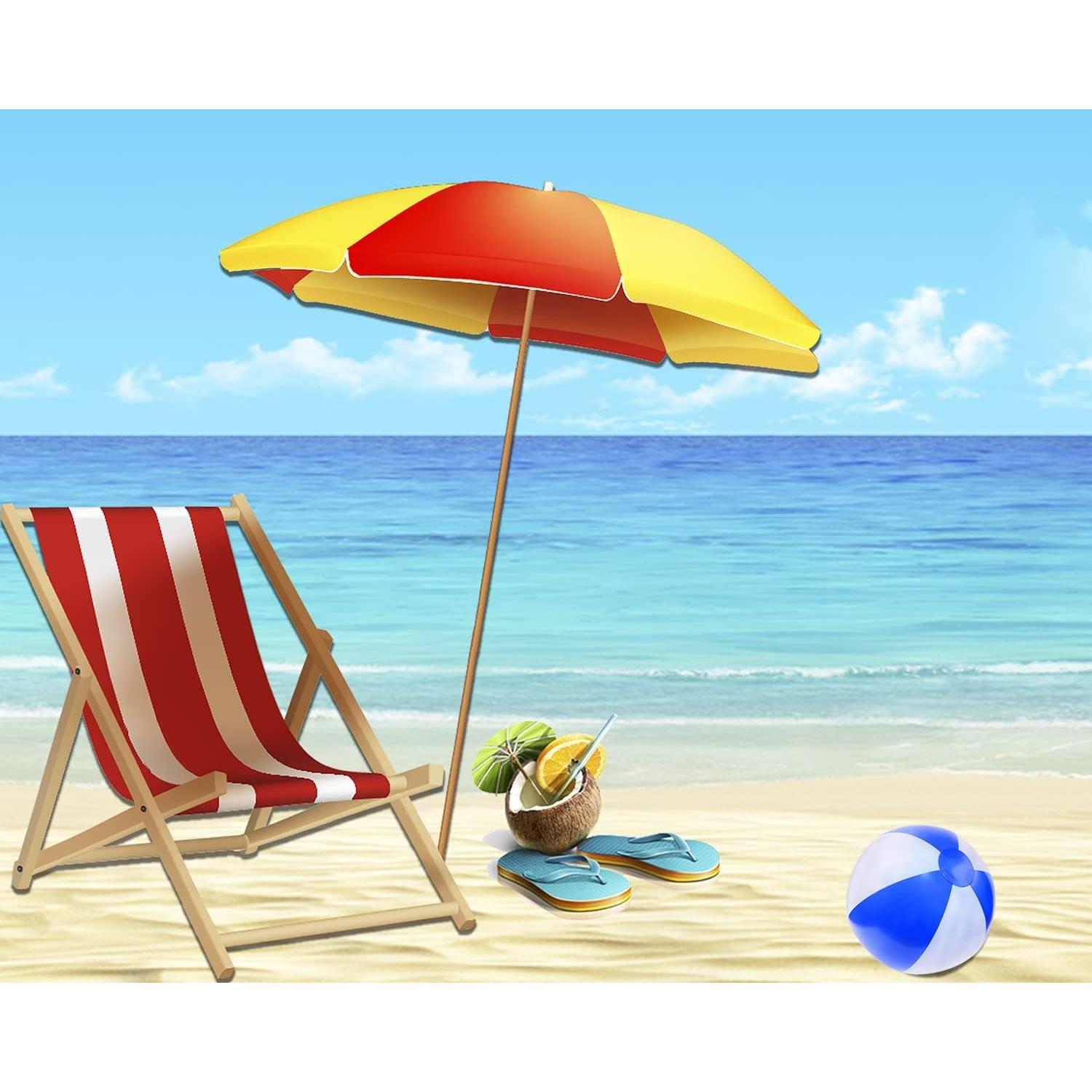 Pelotas de Playa PENTA ANGEL 30cm 2PCS Arcoíris Inflables