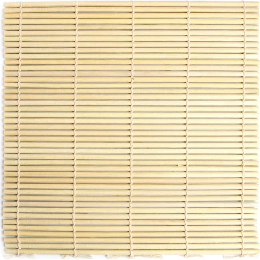 Estera de Sushi Fox Run 22.86 cm Bambú Natural