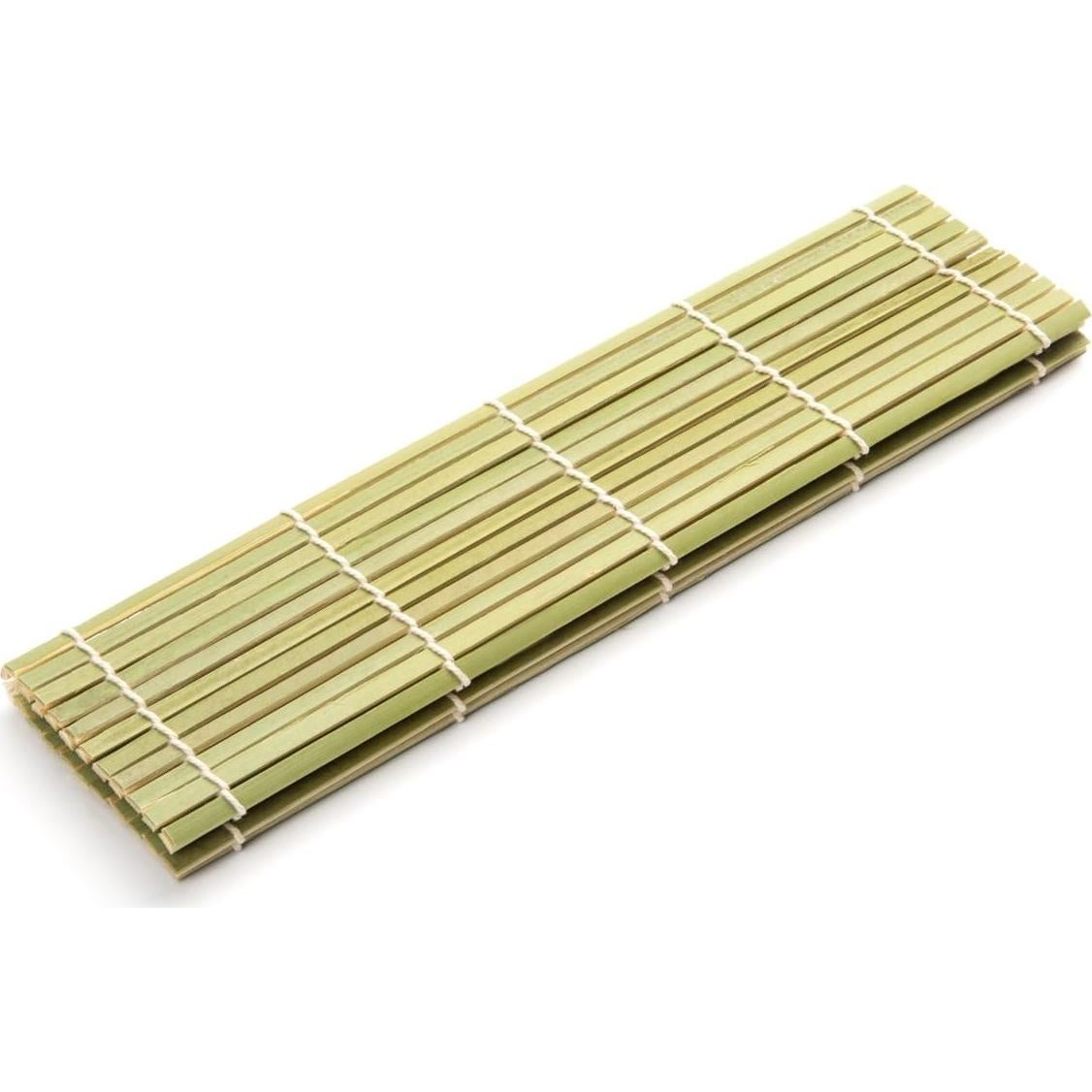 Estera de Sushi Fox Run 22.86 cm Bambú Natural