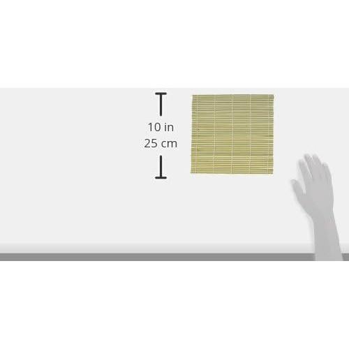 Estera de Sushi Fox Run 22.86 cm Bambú Natural