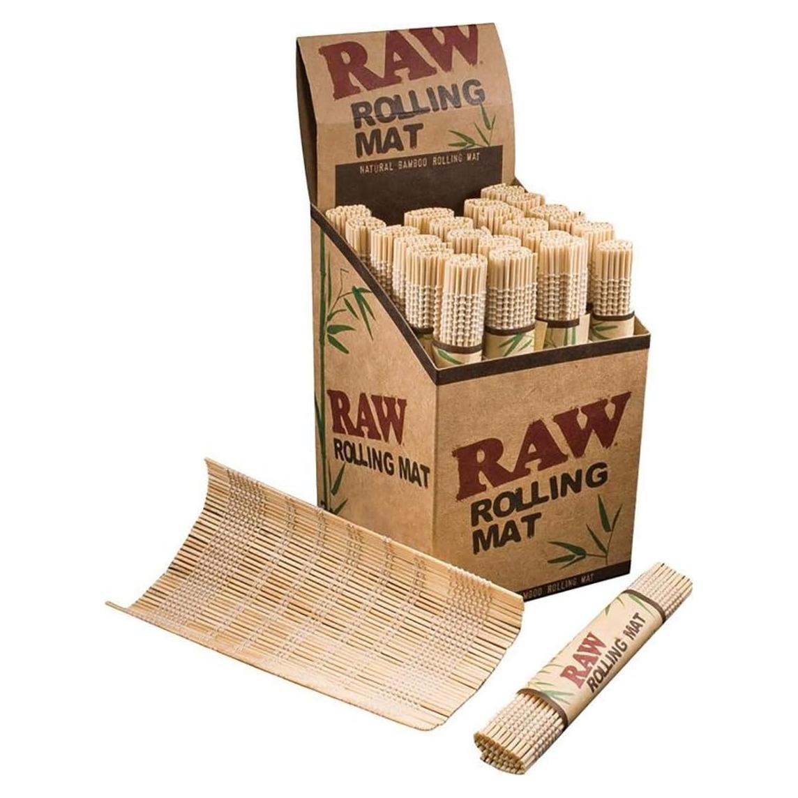 Alfombrillas de Papel RAW de Bambú Natural - 2 Unidades