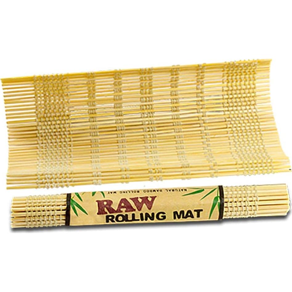 Alfombrillas de Papel RAW de Bambú Natural - 2 Unidades