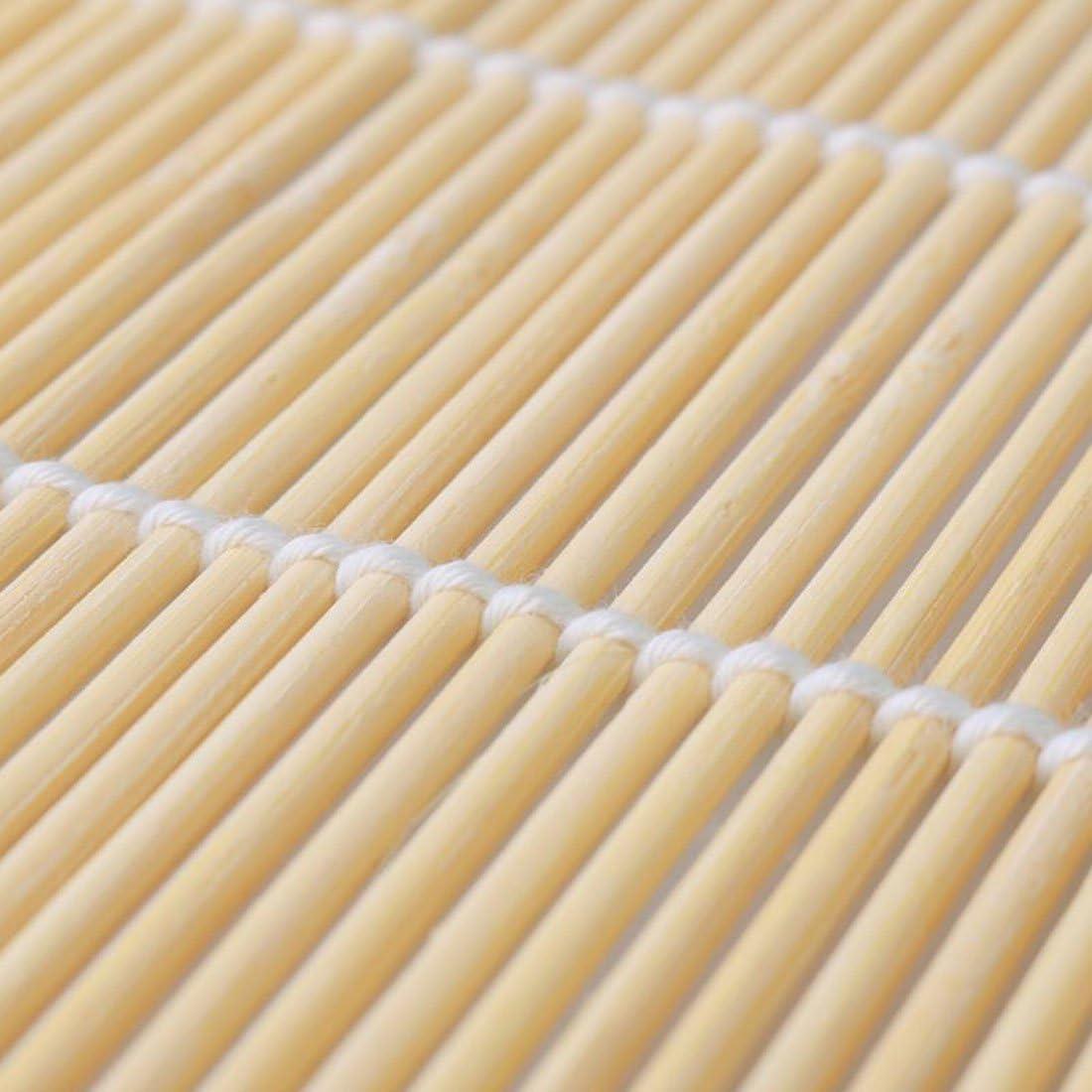 Kit de Sushi Gimbap Garasani - 2 Mates de Bambú 24x24 cm