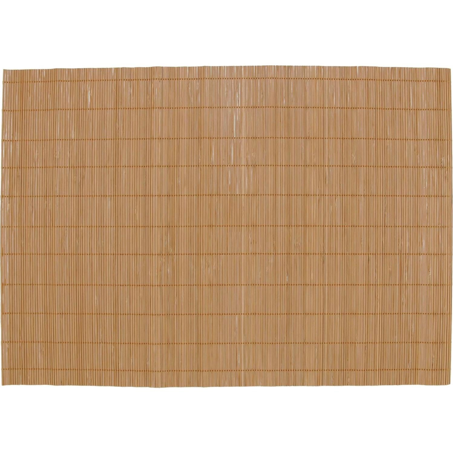 Alfombrillas de Bambú BambooMN para Sushi - 4 Piezas 45.72x33.02 cm