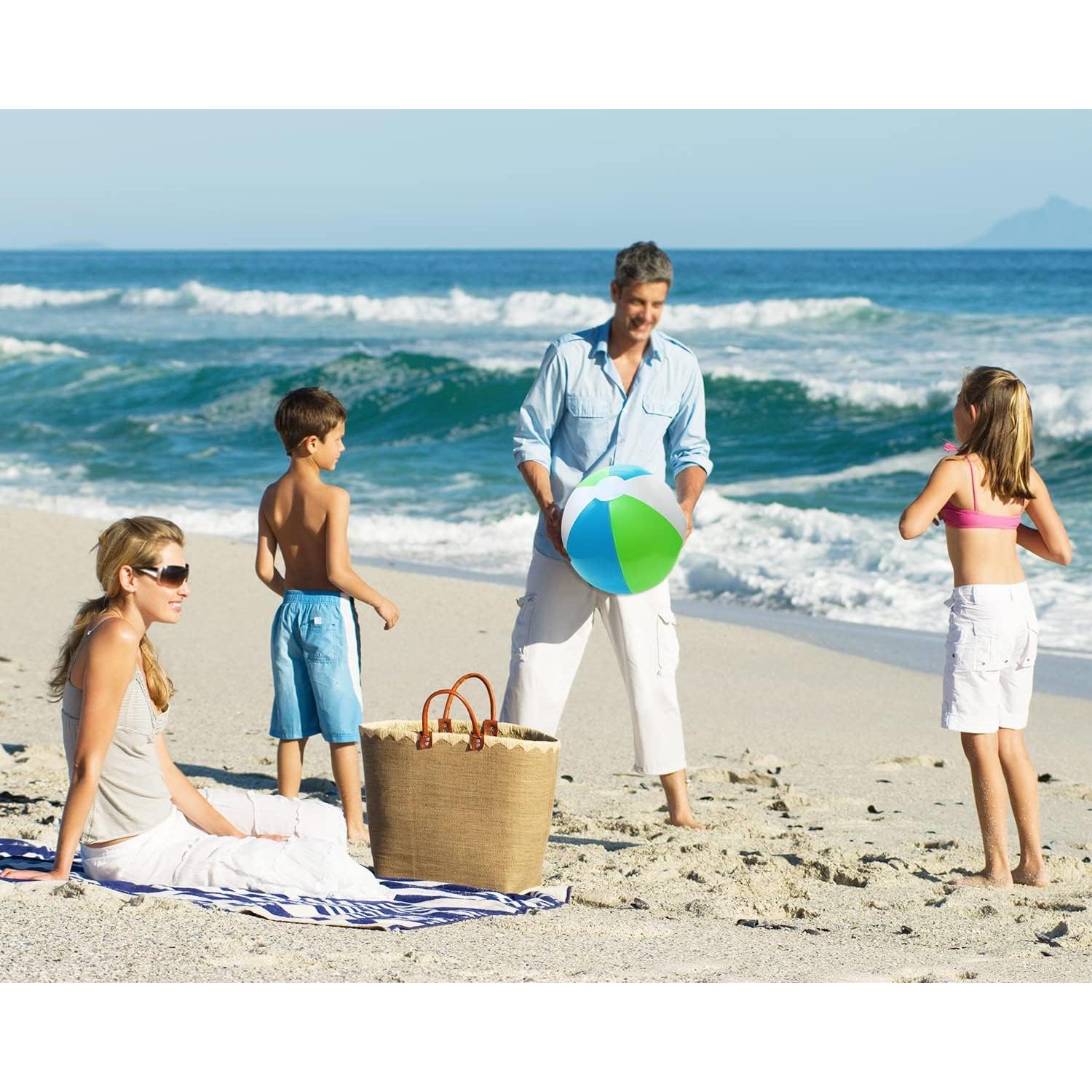 Pelotas de Playa PENTA ANGEL 30cm 2PCS Arcoíris Inflables