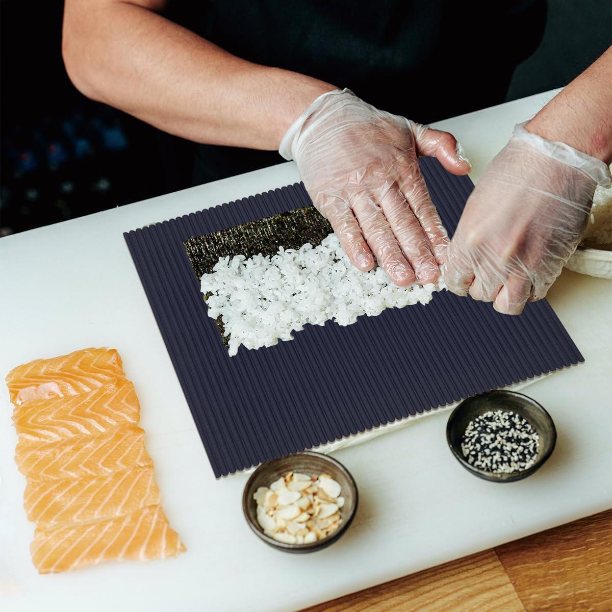 Kit de Alfombrillas de Sushi de Silicona Quaocens - 2 Piezas