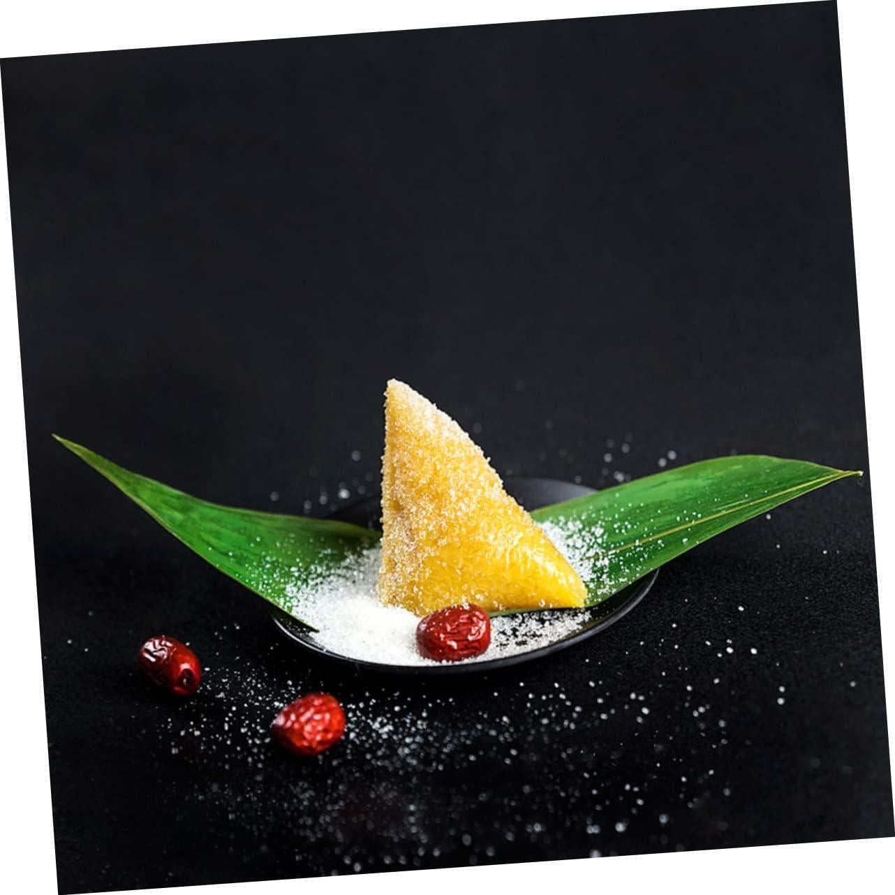 100 Hojas de Bambú Decorativas IWOWHERO para Sushi y Sashimi