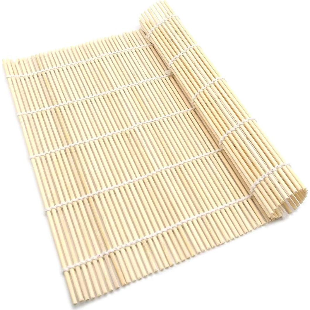 Esteras de Sushi y Gimbap SUPIA 3 Piezas de Bambú Portátil