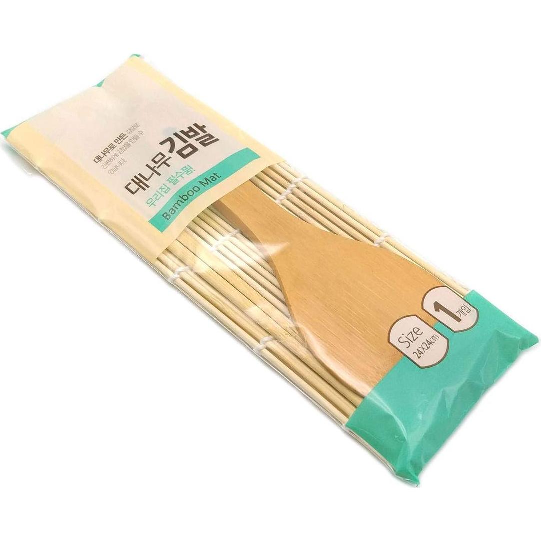 Esteras de Sushi y Gimbap SUPIA 3 Piezas de Bambú Portátil