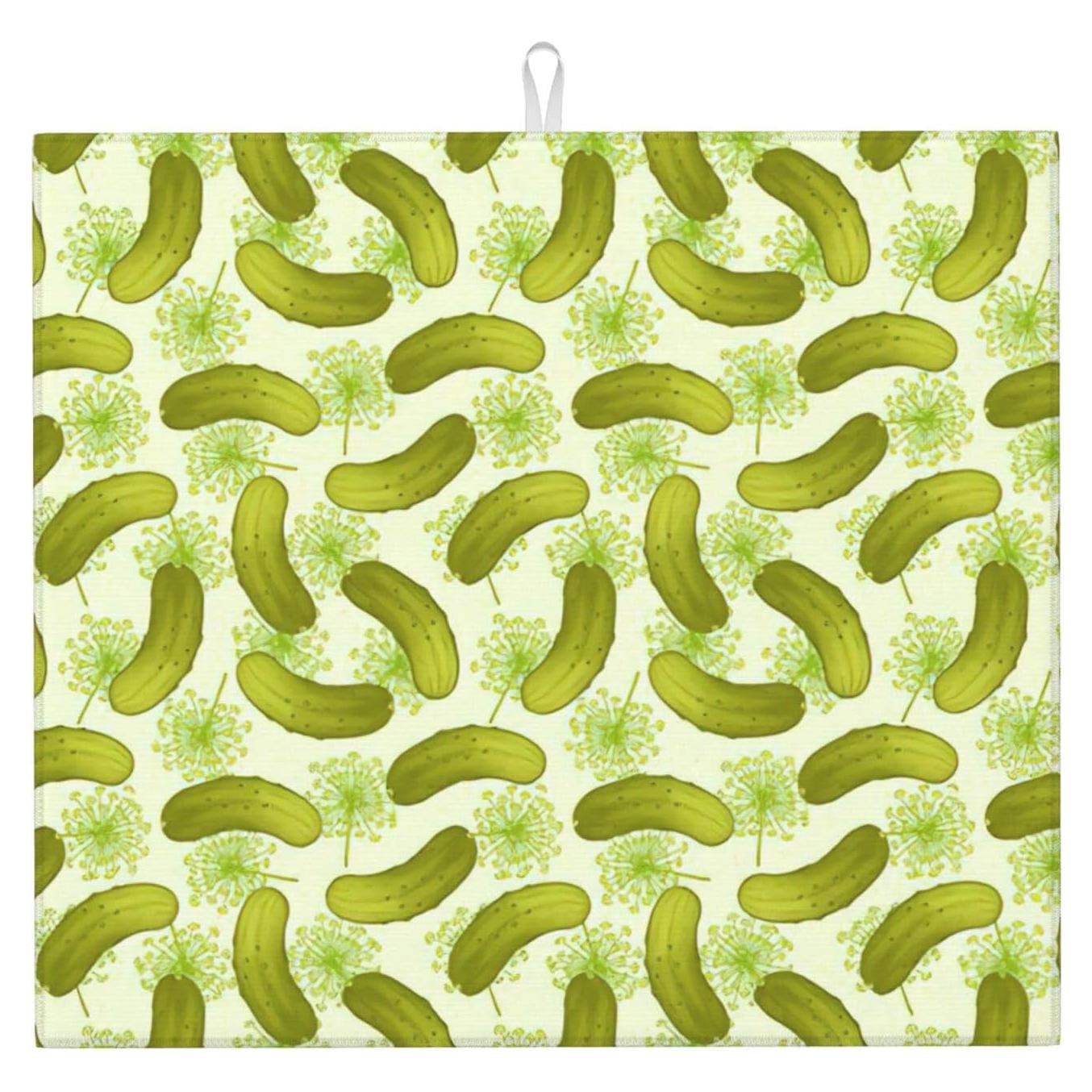 Alfombrilla de Secado de Cocina Microfibra LONGZEHAO 45x40 cm Sushi