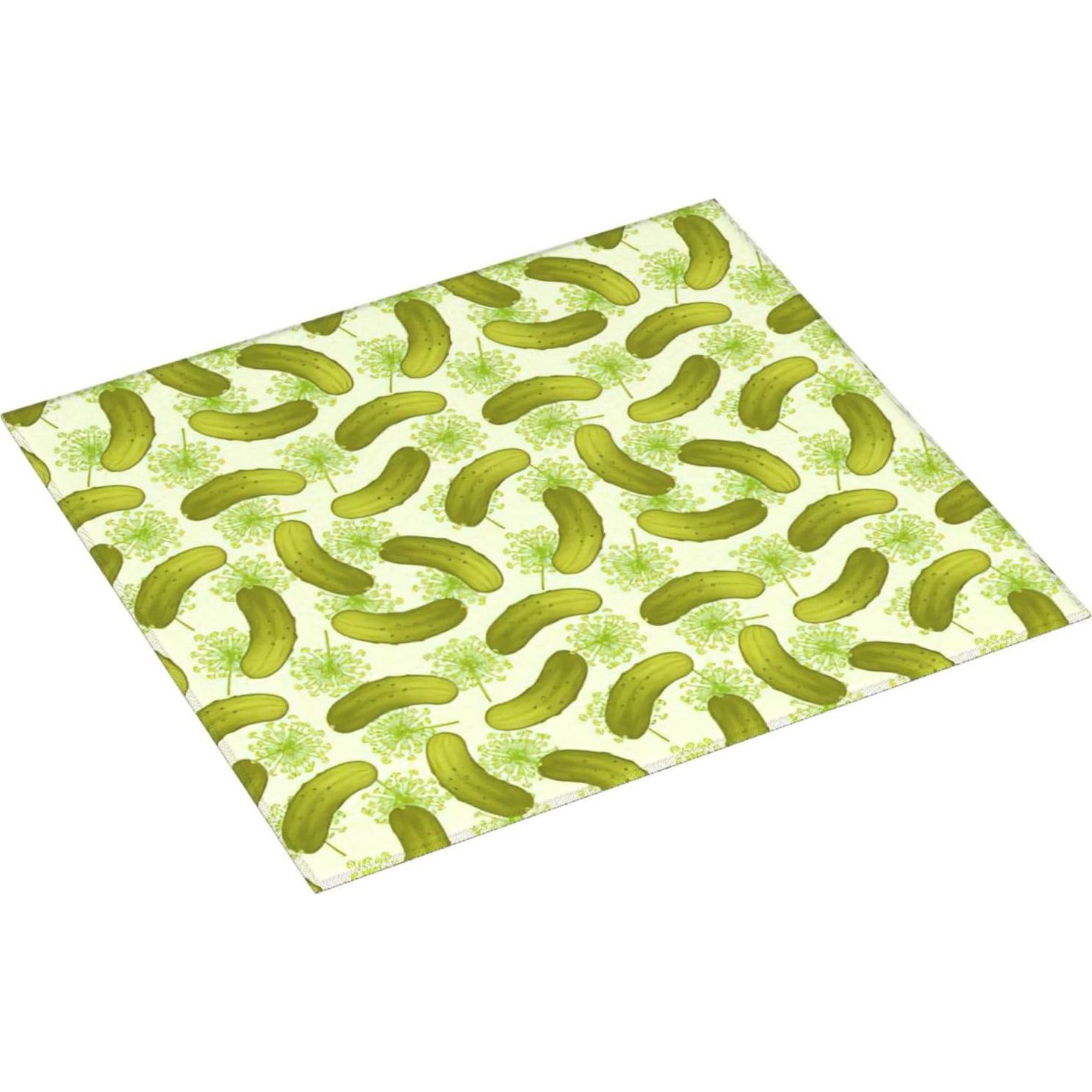 Alfombrilla de Secado de Cocina Microfibra LONGZEHAO 45x40 cm Sushi
