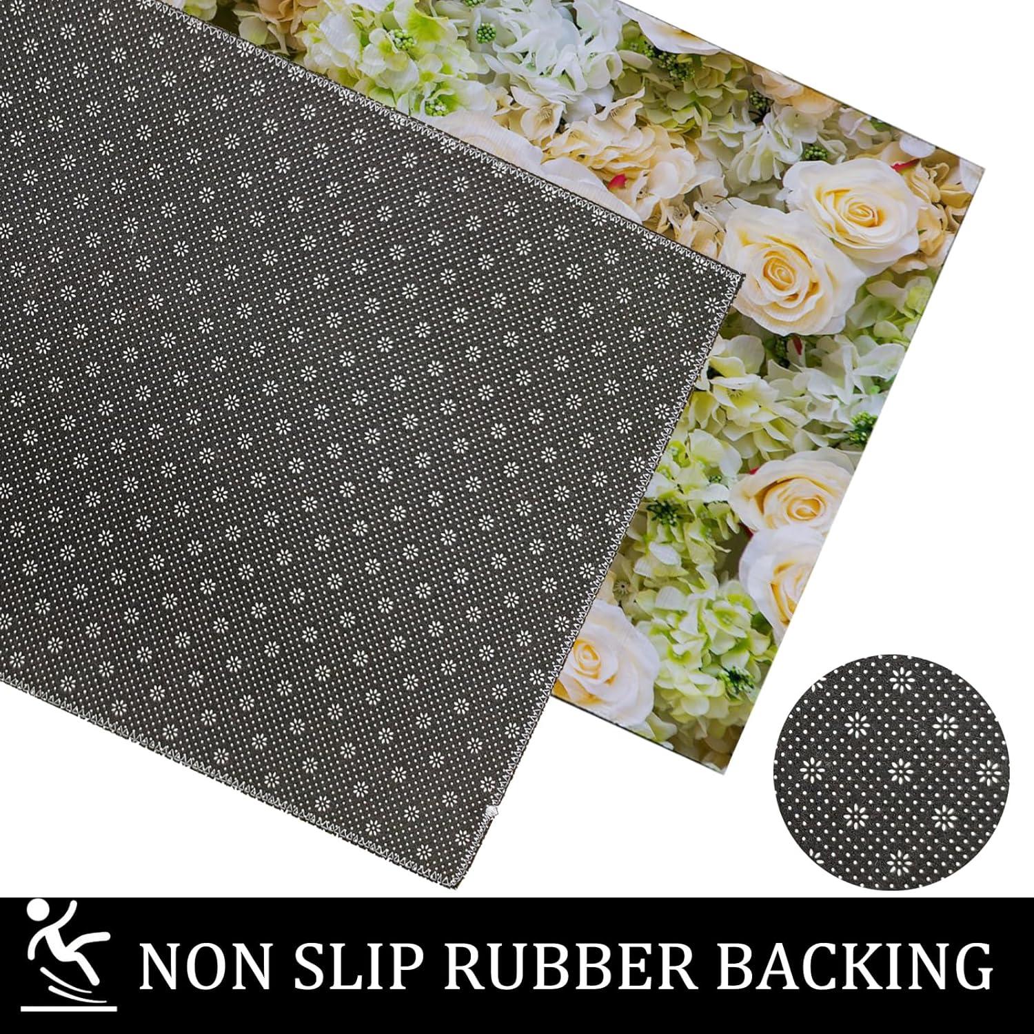 Alfombra de Entrada Antideslizante Zeleda Sushi 76x43 cm