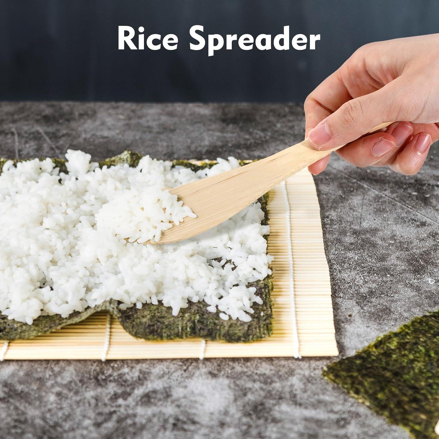 Kit de Hacer Sushi Guduling 6 Piezas de Bambú para Principiantes