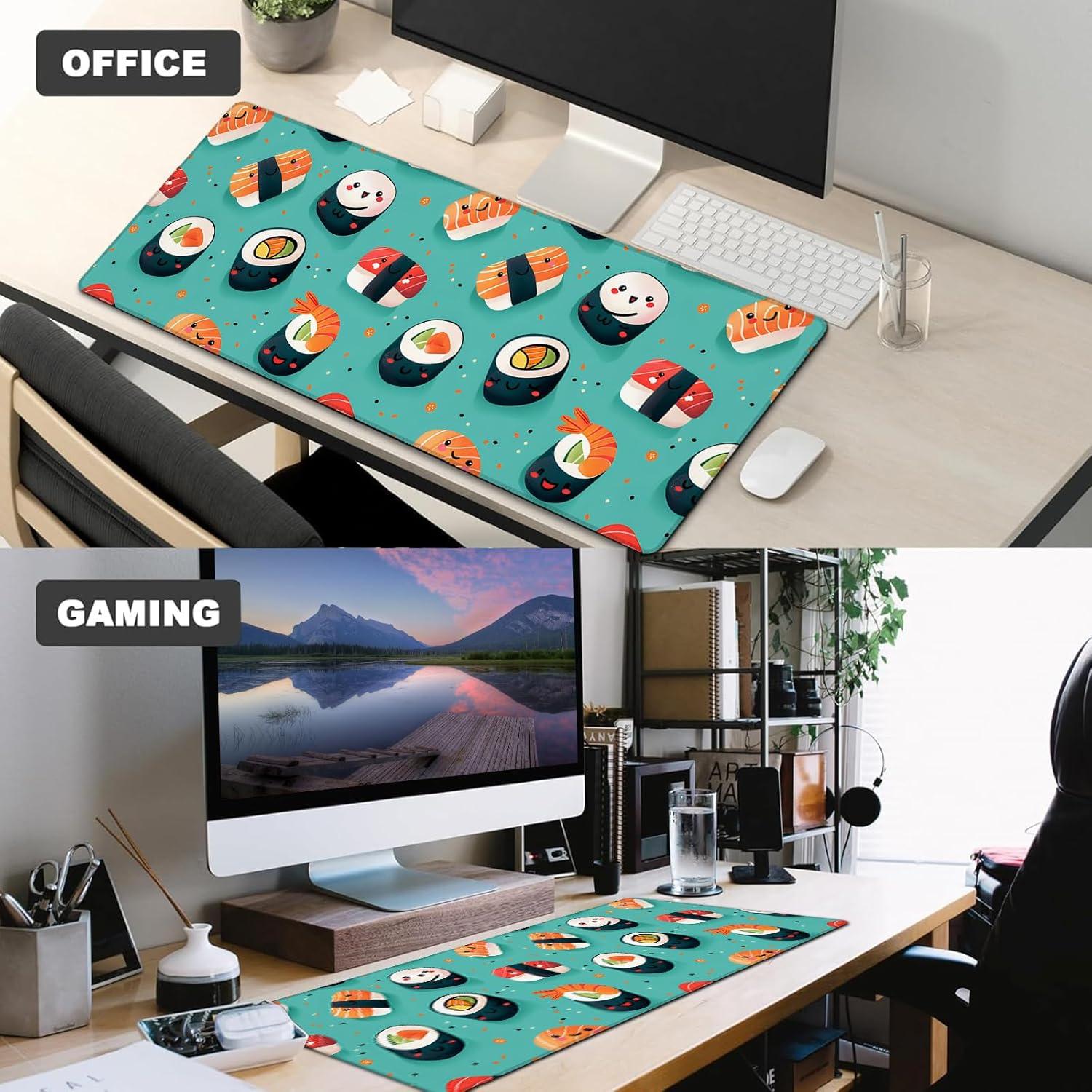 Alfombrilla de Ratón AINORI Sushi 30.48x80.01cm Antideslizante