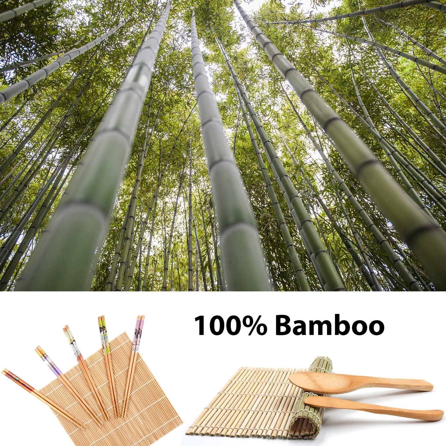 Kit de Hacer Sushi TOSSOW - 2 Esteras, Cucharón, Palillos