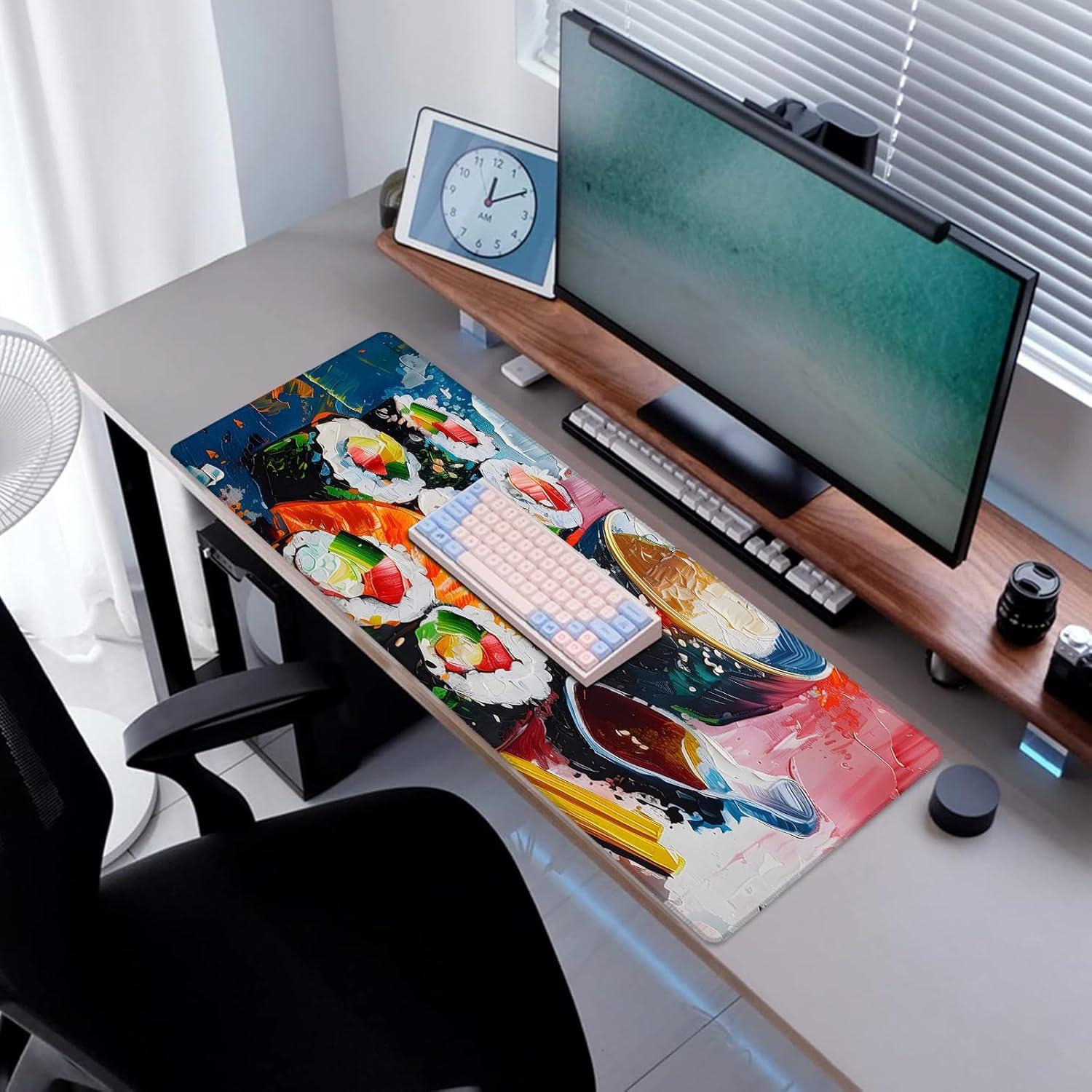 Alfombrilla de Ratón Zeleda Sushi06 80x30 cm Antideslizante