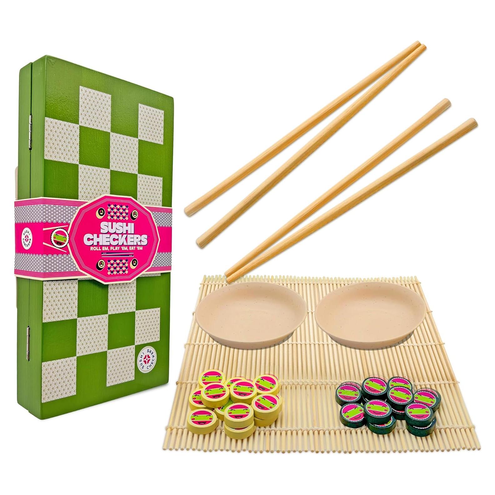 Juego Damas de Sushi Project Genius - Set de Preparación y Juego