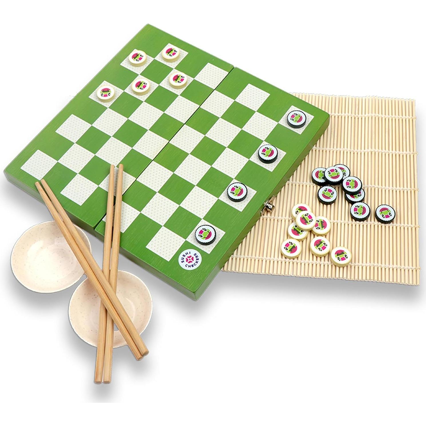 Juego Damas de Sushi Project Genius - Set de Preparación y Juego