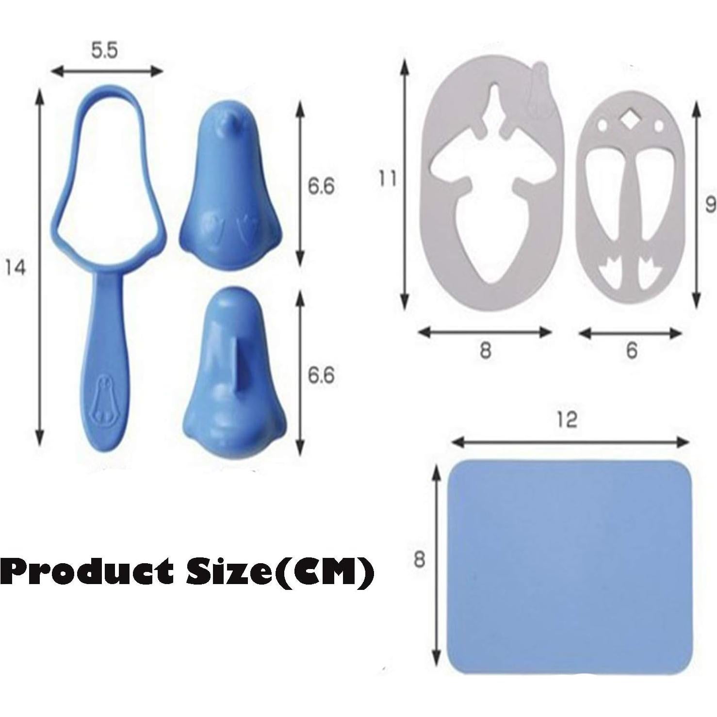 Kit de Hacer Sushi Fellibay - Moldes de Arroz y Cortadores