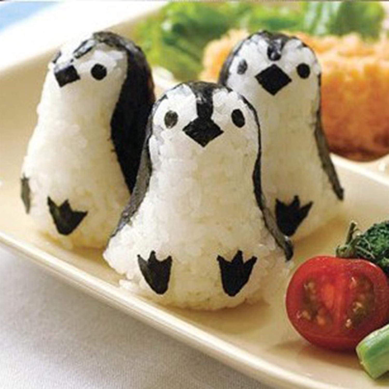 Kit de Hacer Sushi Fellibay - Moldes de Arroz y Cortadores