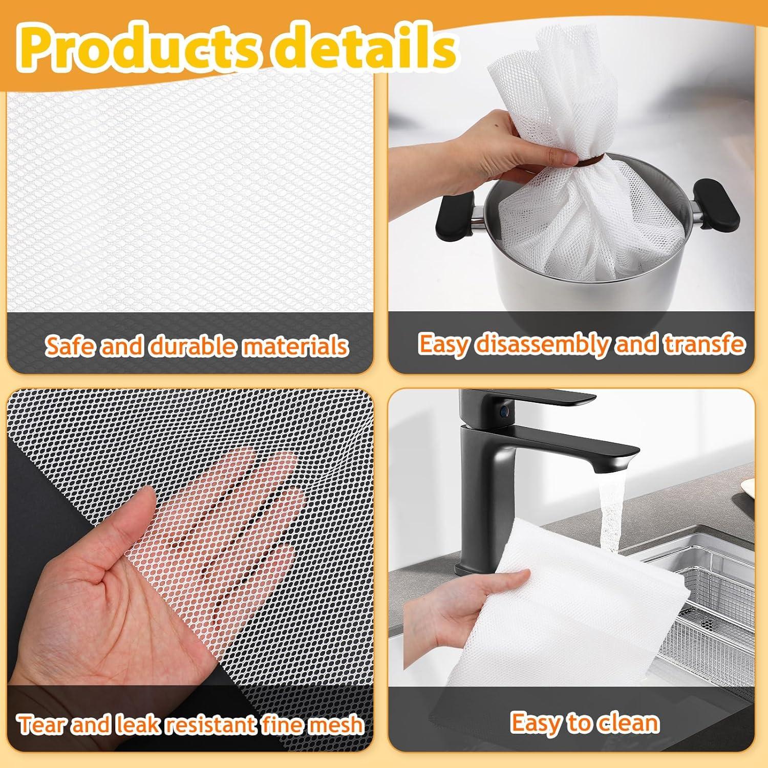 Red de Arroz Antiadherente ZEYIYER 120x100 cm Malla Reutilizable