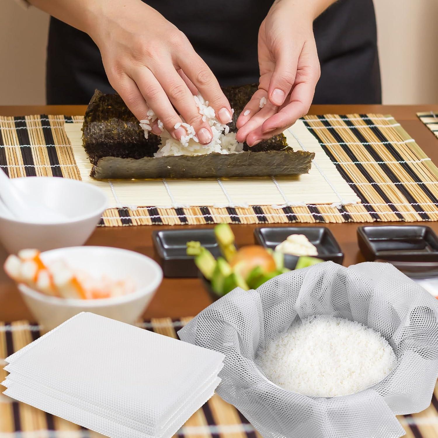 Red de Arroz Antiadherente ZEYIYER 120x100 cm Malla Reutilizable