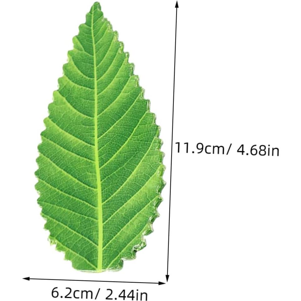 Housoutil 200 Hojas Artificiales de Sushi Verde Decorativas