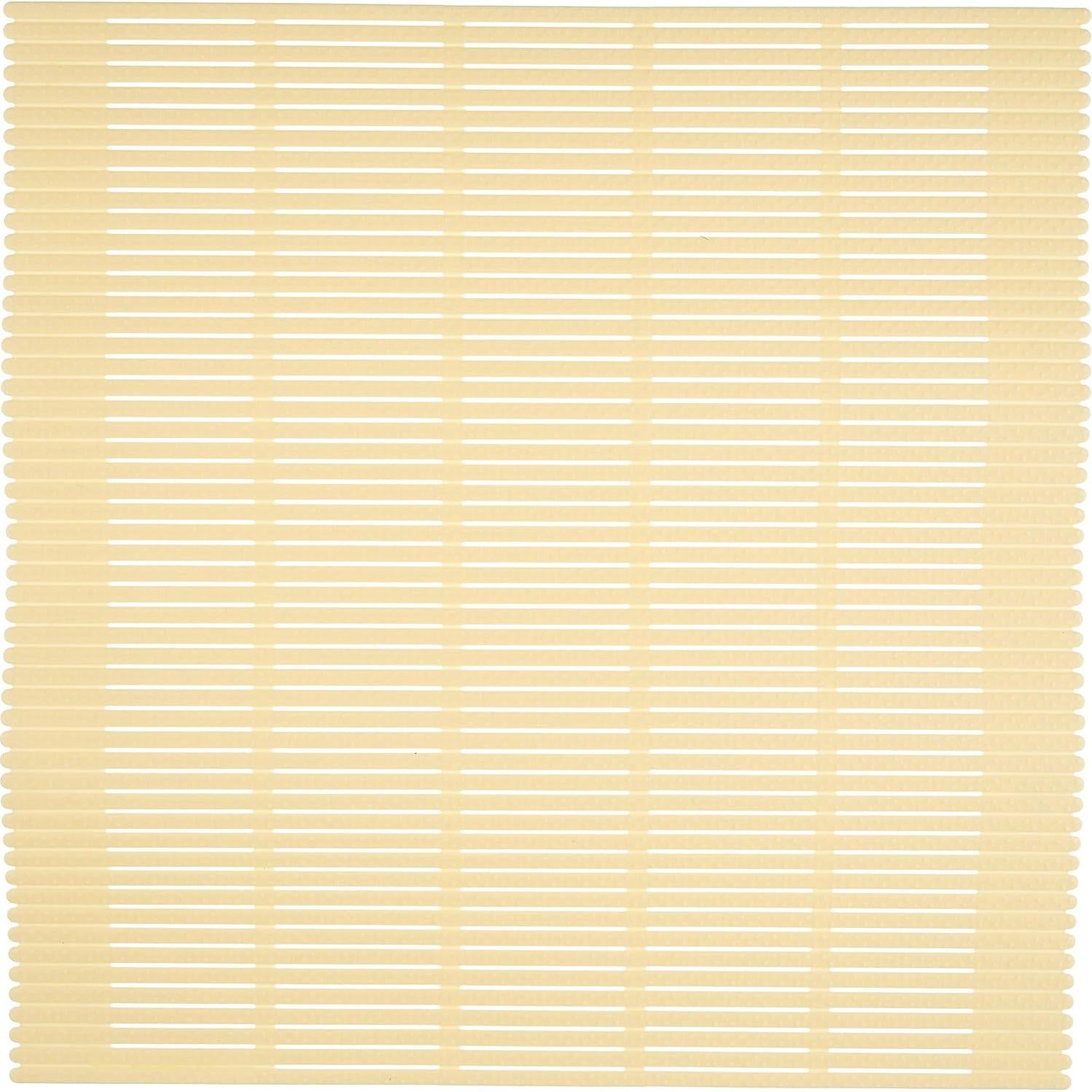 Estera de Sushi de Plástico Beige 25.4x25.4 cm WE 092