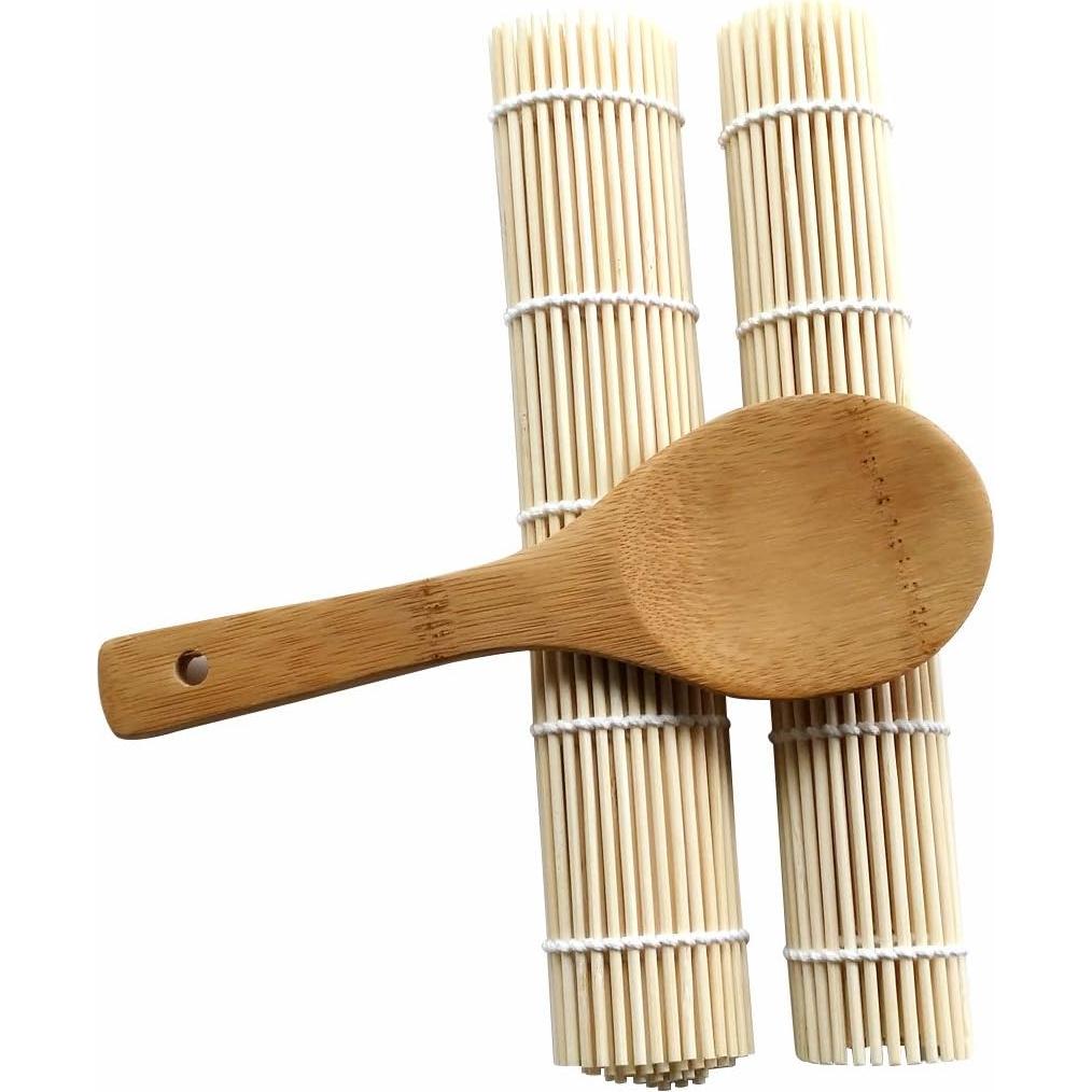 Estera de Bambú para Sushi Garasani - 2 Estrellas + 1 Pala
